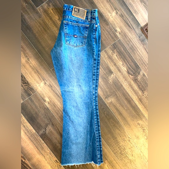 Polo by Ralph Lauren jeans, hipster flare- women’s size 11/12 - Picture 3 of 7